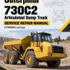 Caterpillar CAT 730C2 Articulated Dump Truck Service Repair Manual (2T400001 and up)