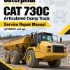 Caterpillar CAT 730C Articulated Dump Truck Service Repair Manual (LFF00001 and up)