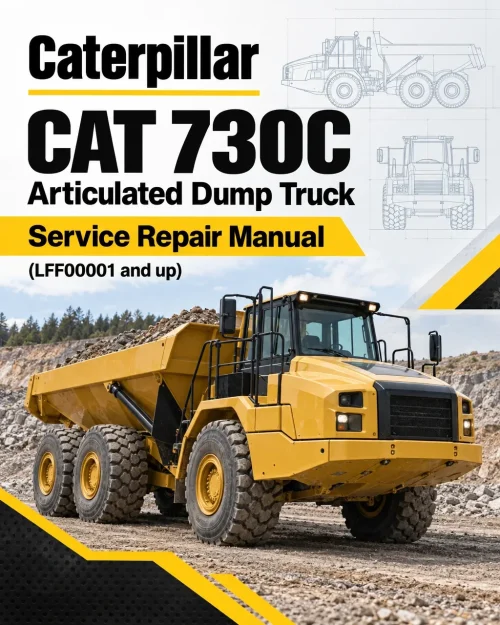 Caterpillar CAT 730C Articulated Dump Truck Service Repair Manual (LFF00001 and up) Caterpillar CAT 730C Articulated Dump Truck Service Repair Manual (LFF00001 and up)