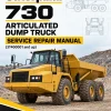 Caterpillar CAT 730 Articulated Dump Truck Service Repair Manual (3T400001 and up) Caterpillar CAT 730 Articulated Dump Truck Service Repair Manual (3T400001 and up)