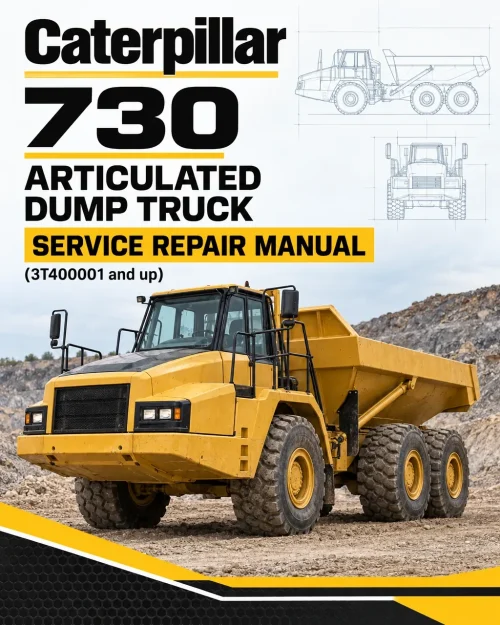 Caterpillar CAT 730 Articulated Dump Truck Service Repair Manual (3T400001 and up) Caterpillar CAT 730 Articulated Dump Truck Service Repair Manual (3T400001 and up)