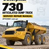 Caterpillar CAT 730 Articulated Dump Truck Service Repair Manual (3F400001 and up)