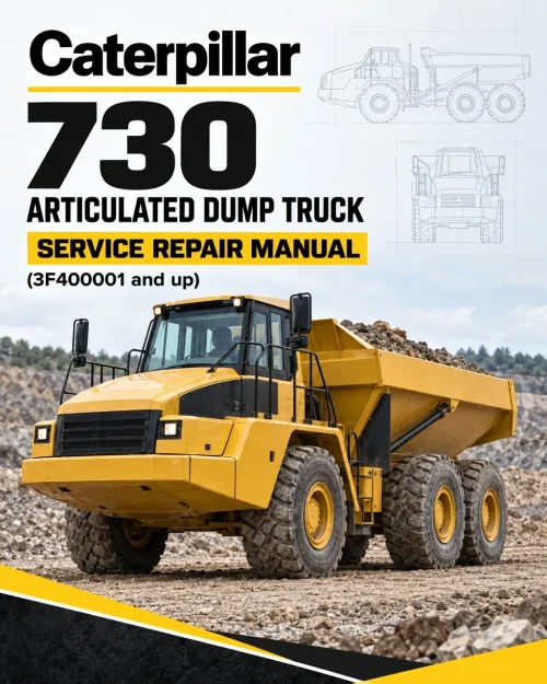Caterpillar CAT 730 Articulated Dump Truck Service Repair Manual (3F400001 and up) Caterpillar CAT 730 Articulated Dump Truck Service Repair Manual (3F400001 and up)