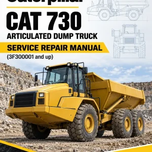 Caterpillar CAT 730 Articulated Dump Truck Service Repair Manual (3F300001 and up) Caterpillar CAT 730 Articulated Dump Truck Service Repair Manual (3F300001 and up)