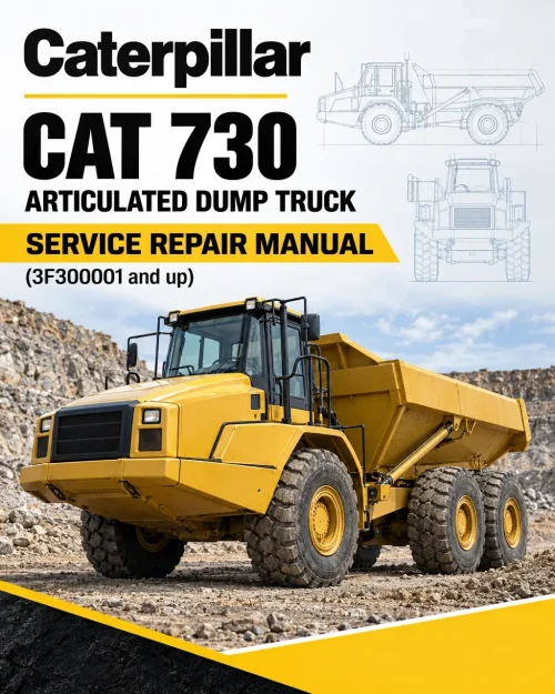 Caterpillar CAT 730 Articulated Dump Truck Service Repair Manual (3F300001 and up) Caterpillar CAT 730 Articulated Dump Truck Service Repair Manual (3F300001 and up)