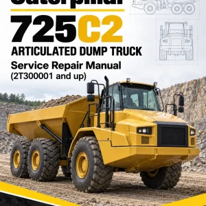 Caterpillar CAT 725C2 Articulated Dump Truck Service Repair Manual (2T300001 and up)