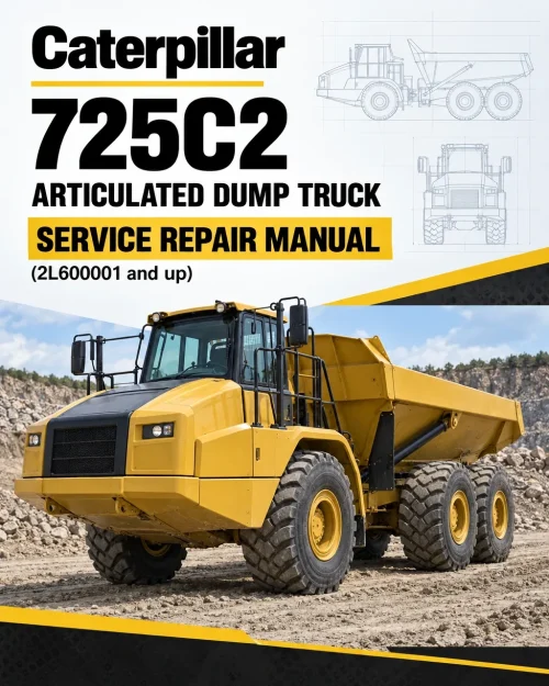 Caterpillar CAT 725C2 Articulated Dump Truck Service Repair Manual (2L600001 and up) Caterpillar CAT 725C2 Articulated Dump Truck Service Repair Manual (2L600001 and up)