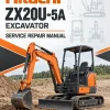 Hitachi ZX20U-5A Excavator Service Repair Manual Hitachi ZX20U-5A Excavator Service Repair Manual