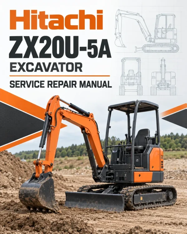 Hitachi ZX20U-5A Excavator Service Repair Manual Hitachi ZX20U-5A Excavator Service Repair Manual