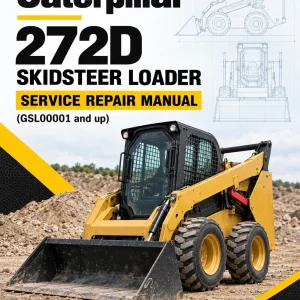 Caterpillar CAT 272D Skidsteer Loader Service Repair Manual (GSL00001 and up)