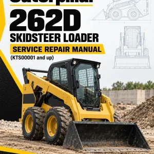 Caterpillar CAT 262D Skidsteer Loader Service Repair Manual (KTS00001 and up)