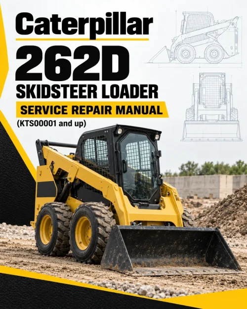 Caterpillar CAT 262D Skidsteer Loader Service Repair Manual (KTS00001 and up)