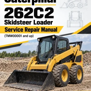 Caterpillar CAT 262C2 Skidsteer Loader Service Repair Manual (TMW00001 and up)