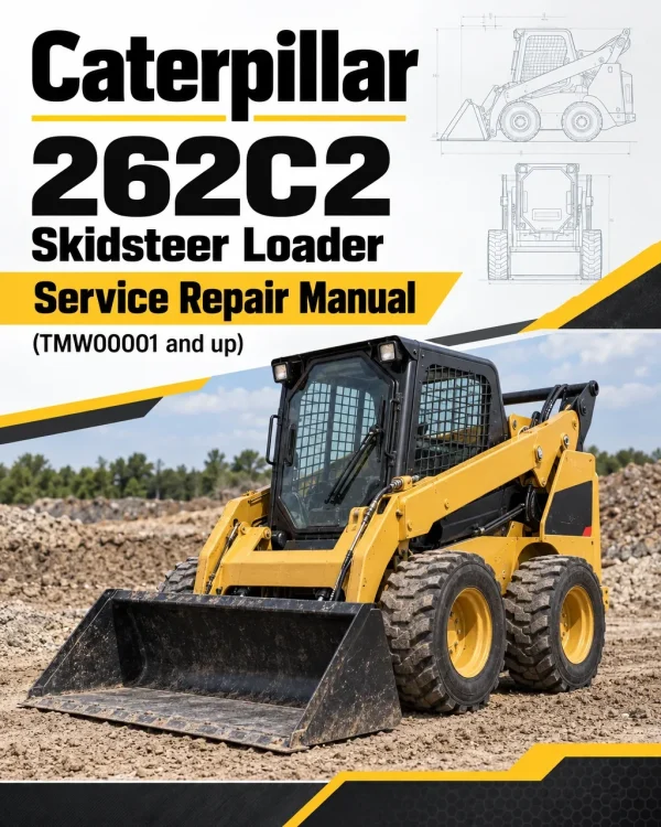 Caterpillar CAT 262C2 Skidsteer Loader Service Repair Manual (TMW00001 and up)