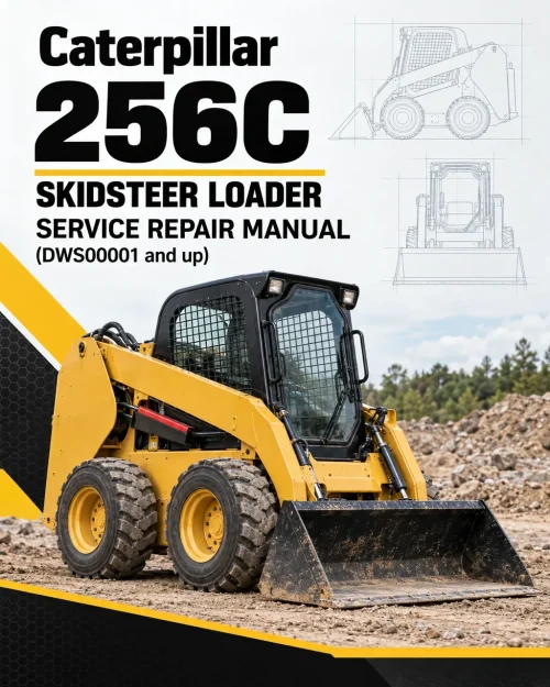 Caterpillar CAT 256C Skidsteer Loader Service Repair Manual (DWS00001 and up) Caterpillar CAT 256C Skidsteer Loader Service Repair Manual (DWS00001 and up)