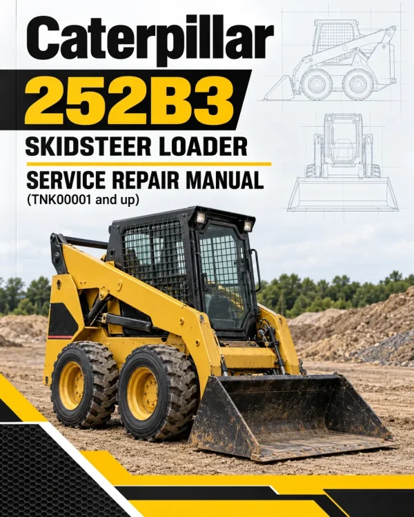 Caterpillar CAT 252B3 Skidsteer Loader Service Repair Manual (TNK00001 and up) Caterpillar CAT 252B3 Skidsteer Loader Service Repair Manual (TNK00001 and up)