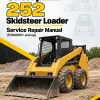 Caterpillar CAT 252 Skidsteer Loader Service Repair Manual (FDG00001 and up)