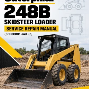 Caterpillar CAT 248B Skidsteer Loader Service Repair Manual (SCL00001 and up)