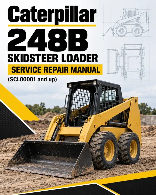 Caterpillar CAT 248B Skidsteer Loader Service Repair Manual (SCL00001 and up) Caterpillar CAT 248B Skidsteer Loader Service Repair Manual (SCL00001 and up)