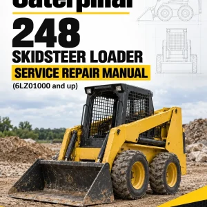 Caterpillar CAT 248 Skidsteer Loader Service Repair Manual (6LZ01000 and up)