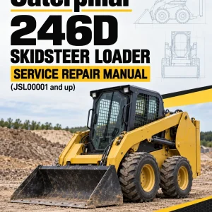 Caterpillar CAT 246D Skidsteer Loader Service Repair Manual (JSL00001 and up) Caterpillar CAT 246D Skidsteer Loader Service Repair Manual (JSL00001 and up)