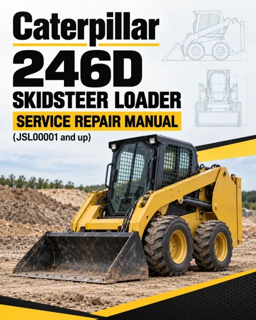 Caterpillar CAT 246D Skidsteer Loader Service Repair Manual (JSL00001 and up) Caterpillar CAT 246D Skidsteer Loader Service Repair Manual (JSL00001 and up)
