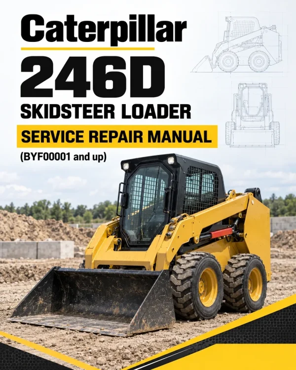 Caterpillar CAT 246D Skidsteer Loader Service Repair Manual (BYF00001 and up) Caterpillar CAT 246D Skidsteer Loader Service Repair Manual (BYF00001 and up)