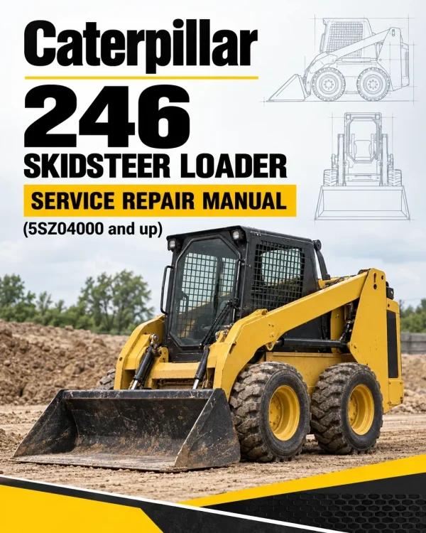 Caterpillar CAT 246 Skidsteer Loader Service Repair Manual (5SZ04000 and up) Caterpillar CAT 246 Skidsteer Loader Service Repair Manual (5SZ04000 and up)