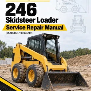 Caterpillar CAT 246 Skidsteer Loader Service Repair Manual (5SZ00001 till 03999)