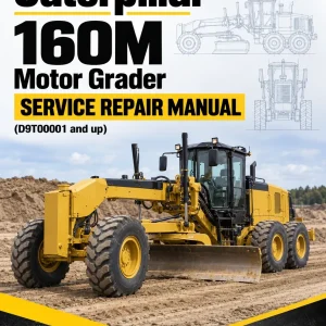 Caterpillar CAT 160M Motor Grader Service Repair Manual (D9T00001 and up) Caterpillar CAT 160M Motor Grader Service Repair Manual (D9T00001 and up)