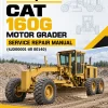 Caterpillar CAT 160G Motor Grader Service Repair Manual (4JD00001 till 00140)