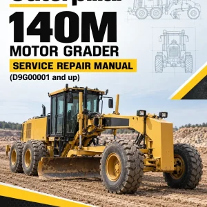 Caterpillar CAT 140M Motor Grader Service Repair Manual (D9G00001 and up)