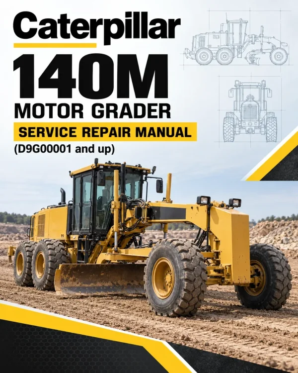Caterpillar CAT 140M Motor Grader Service Repair Manual (D9G00001 and up) Caterpillar CAT 140M Motor Grader Service Repair Manual (D9G00001 and up)