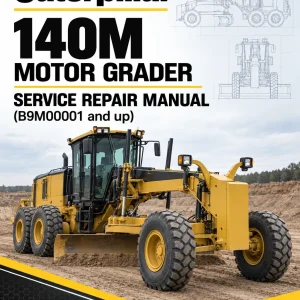 Caterpillar CAT 140M Motor Grader Service Repair Manual (B9M00001 and up) Caterpillar CAT 140M Motor Grader Service Repair Manual (B9M00001 and up)