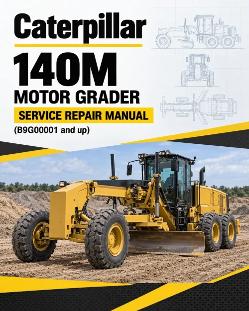 Caterpillar CAT 140M Motor Grader Service Repair Manual (B9G00001 and up) Caterpillar CAT 140M Motor Grader Service Repair Manual (B9G00001 and up)