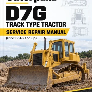 Caterpillar CAT D7G Track Type Tractor Service Repair Manual (65V05546 and up)