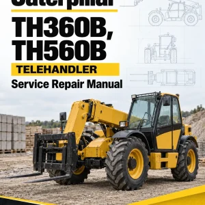 Caterpillar CAT TH360B, TH560B Telehandler Service Repair Manual