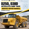 Caterpillar CAT D25D, D30D Articulated Dump Truck Service Repair Manual (3AJ00415 and up) Caterpillar CAT D25D, D30D Articulated Dump Truck Service Repair Manual (3AJ00415 and up)