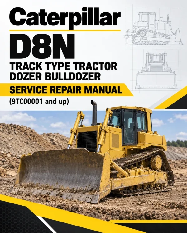 Caterpillar CAT D8N Track Type Tractor Dozer Bulldozer Service Repair Manual (9TC00001 and up) Caterpillar CAT D8N Track Type Tractor Dozer Bulldozer Service Repair Manual (9TC00001 and up)