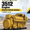 Caterpillar CAT 3512 Engine Service Repair Manual (1LM00001 and up)