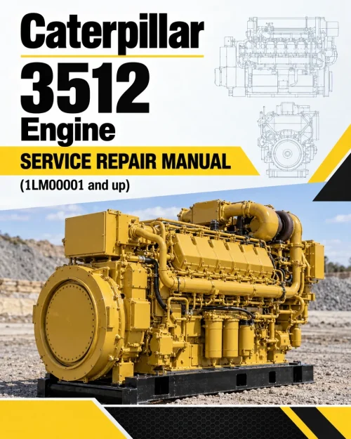 Caterpillar CAT 3512 Engine Service Repair Manual (1LM00001 and up)