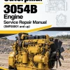 Caterpillar CAT 3054B Engine Service Repair Manual (5MF00001 and up)