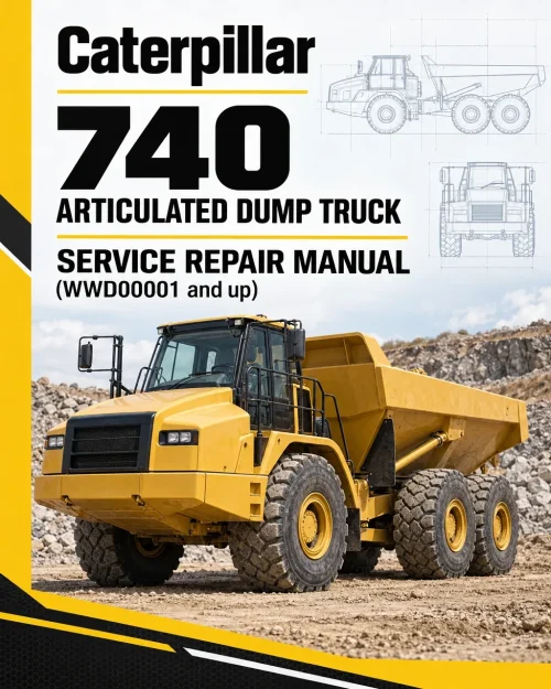 Caterpillar CAT 740 OEM Articulated Dump Truck Service Repair Manual (WWD00001 and up) Caterpillar CAT 740 OEM Articulated Dump Truck Service Repair Manual (WWD00001 and up)