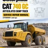 Caterpillar CAT 740 GC Articulated Dump Truck Service Repair Manual (3T800001 and up)