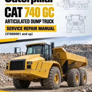 Caterpillar CAT 740 GC Articulated Dump Truck Service Repair Manual (3T800001 and up) Caterpillar CAT 740 GC Articulated Dump Truck Service Repair Manual (3T800001 and up)