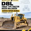 Caterpillar CAT D8L Track Type Tractor Dozer Bulldozer Service Repair Manual (7YB00001 till 01572)
