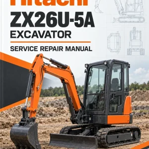 Hitachi ZX26U-5A Excavator Service Repair Manual Hitachi ZX26U-5A Excavator Service Repair Manual