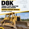 Caterpillar CAT D8K Track Type Tractor Dozer Bulldozer Service Repair Manual (66V00001 till 02084) Caterpillar CAT D8K Track Type Tractor Dozer Bulldozer Service Repair Manual (66V00001 till 02084)