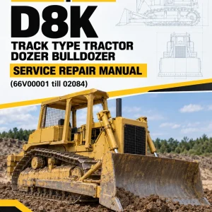 Caterpillar CAT D8K Track Type Tractor Dozer Bulldozer Service Repair Manual (66V00001 till 02084) Caterpillar CAT D8K Track Type Tractor Dozer Bulldozer Service Repair Manual (66V00001 till 02084)