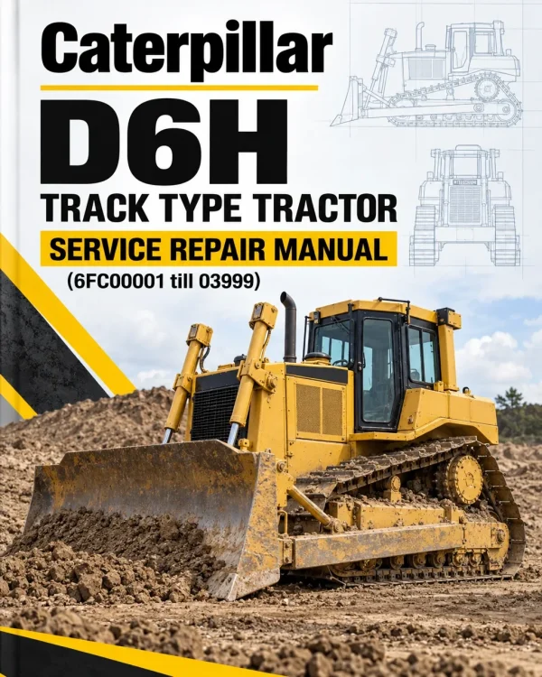 Caterpillar CAT D6H Track Type Tractor Service Repair Manual (6FC00001 till 03999) Caterpillar CAT D6H Track Type Tractor Service Repair Manual (6FC00001 till 03999)